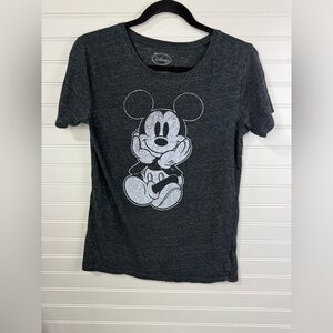 Disney Mickey Mouse juniors gray graphic tshirt. Size 3/5